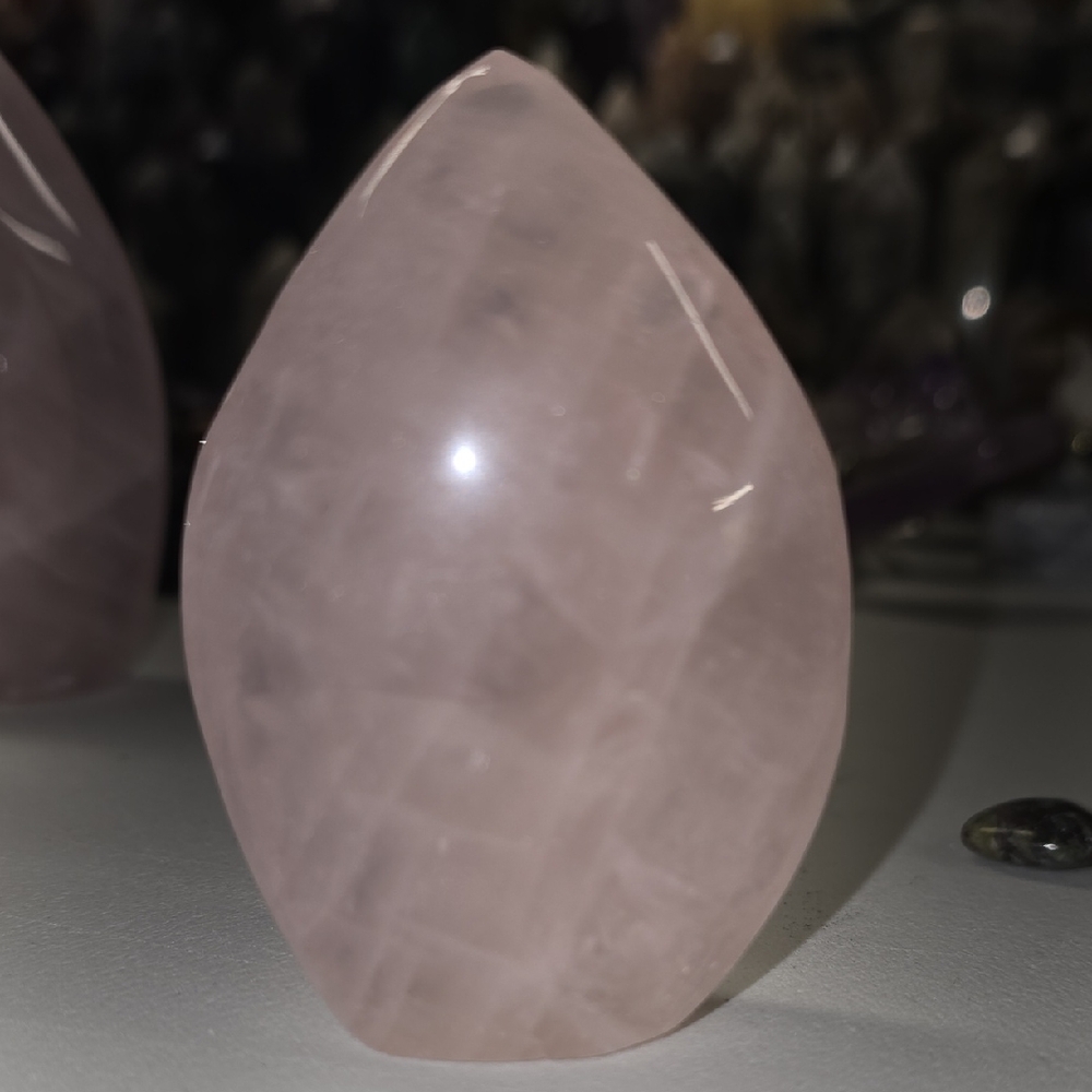Rose Quartz Tear Drop